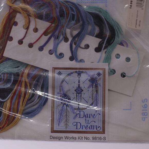 Dare To Dream, Needlework Kit, Stamped, Design Works, Craft, ~ 250827-WH 545 - Picture 1 of 2